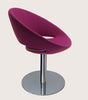 Crescent Round Swivel Chair