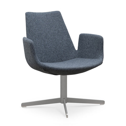 Eiffel Four Star Swivel Armchair