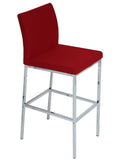 Aria Chrome Bar Stool