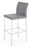 Aria Chrome Bar Stool