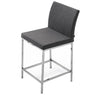 Aria Chrome Bar Stool