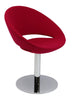 Crescent Round Swivel Chair