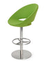 Crescent Swivel Bar Stool