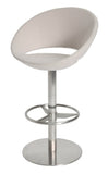 Crescent Swivel Bar Stool