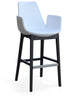 Eiffel Wood Arm Bar Stool