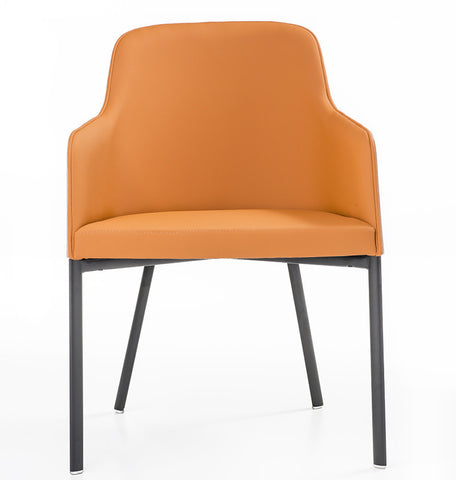 Hudson Armchair Metal Base