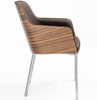 Hudson Armchair Metal Base