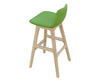 Pera Wood Bar Stool