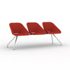 Red Bench Three Seater