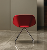 Red Swivel Armchair