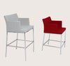 Soho Chrome Counter Stool