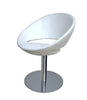 Crescent Round Swivel Chair